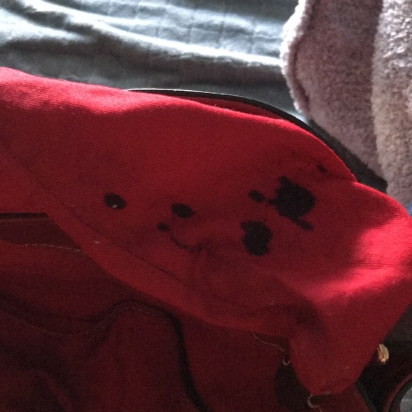 Dooney & Bourke Red Large City Flynn - Picture 5 of 5